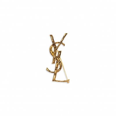 YSL CASSANDRE BROOCH 470371Y15008030
